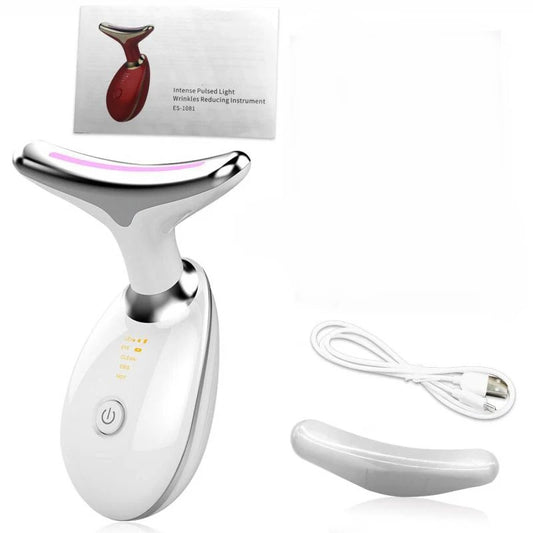 EMS Face Lifting Massager with Red Light Therapy