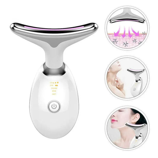 EMS Face Lifting Massager with Red Light Therapy
