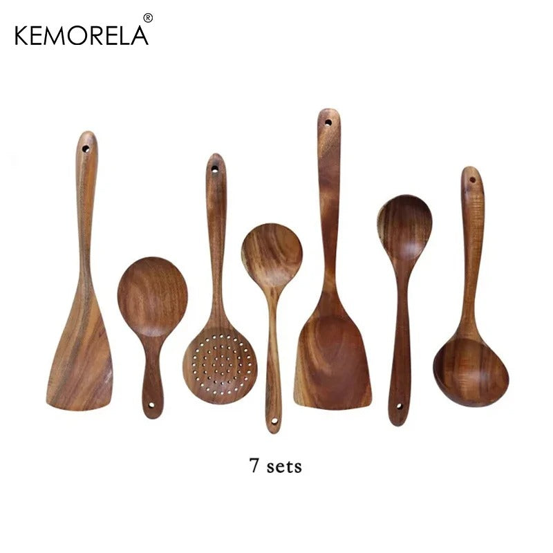 Wooden Spoons For Cooking Wooden Utensils For Cooking With Utensils Holder Teak Wooden Kitchen Utensils Set